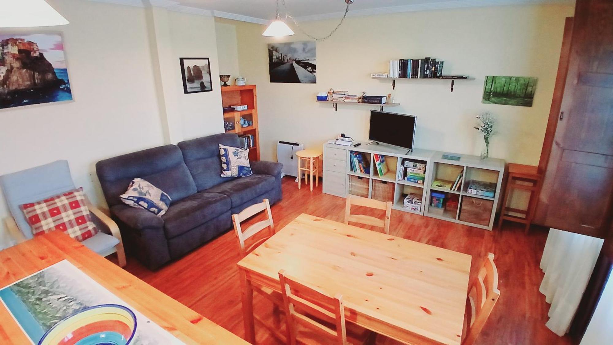 Ferienwohnung Acogedor Bajo Con Terraza Y Vistas Nueva De Llanes Exterior foto